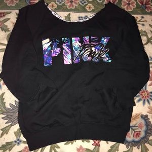 PINK VICTORIA’S SECRET SLOUCHY CREWNECK ✨